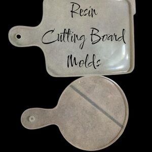 NWOT 2 RESIN/EPOXY CUTTING/CHARCUTERIE BOARD MOLDS